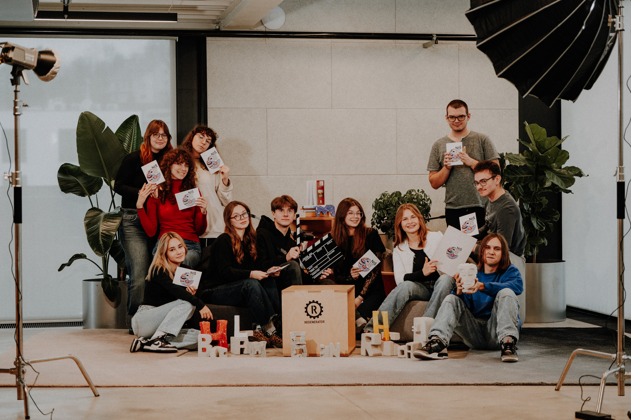 Tim Niš Konkretno na snimanju